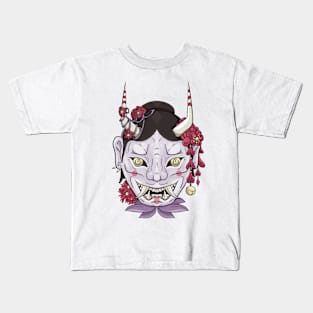 Hannya Mask Kids T-Shirt